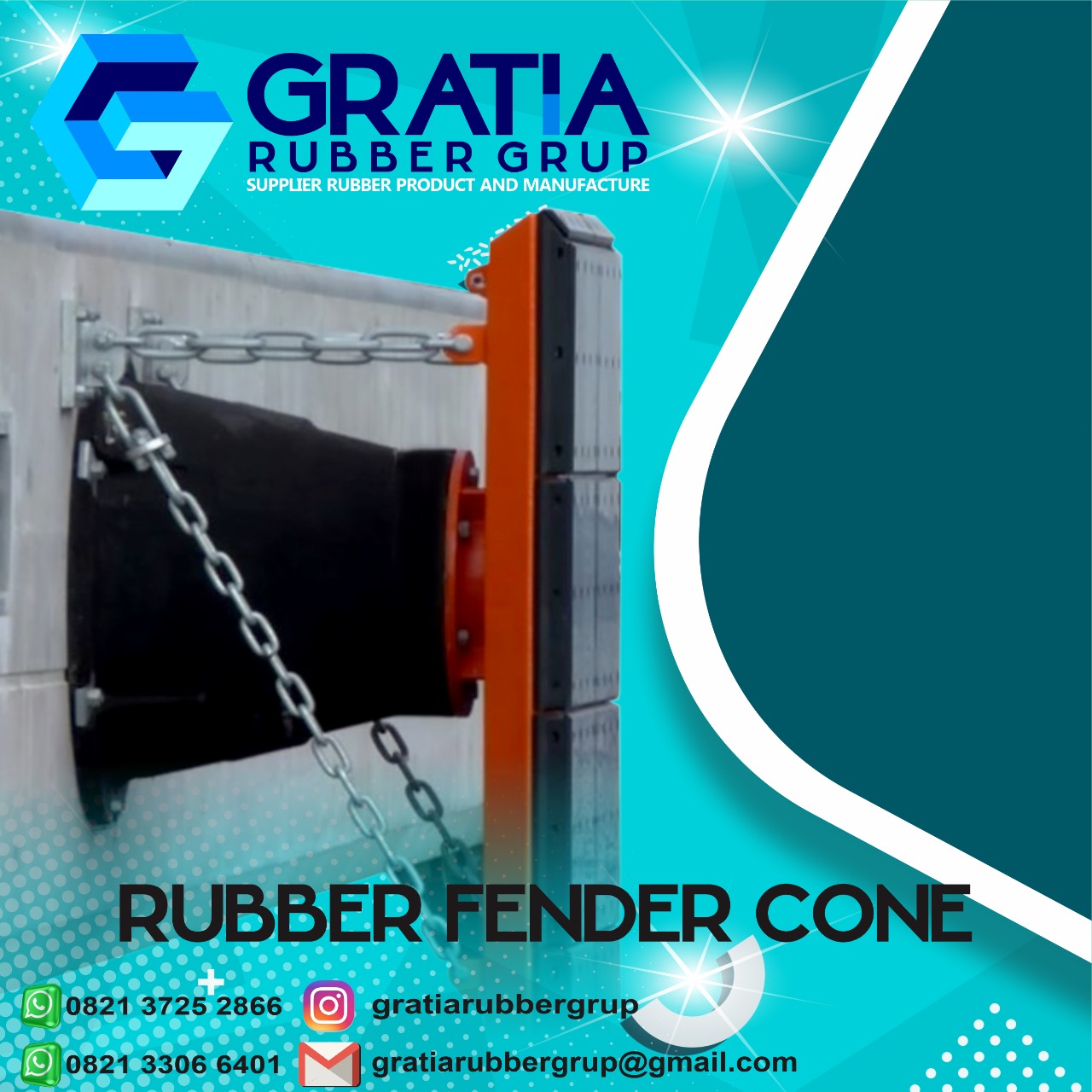 Supplier Rubber Fender Terlengkap  Melayani Pengiriman Ke Parepare Sulawesi Hub 0821 3306 0461