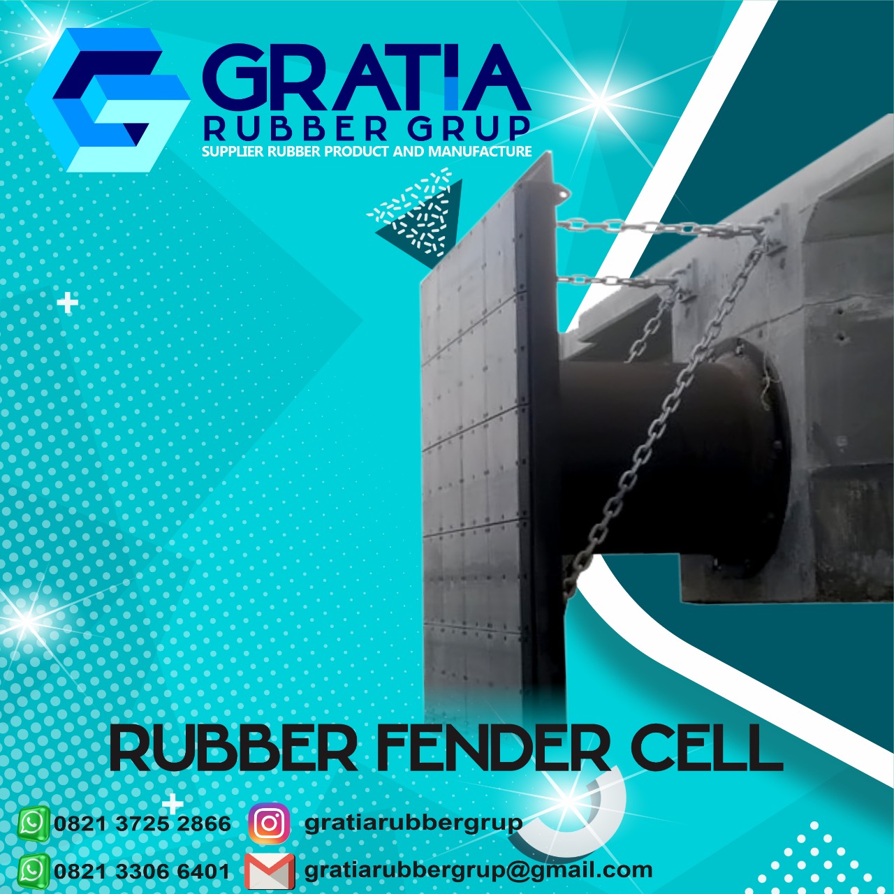Supplier Rubber Fender Murah Dan Berkualitas  Melayani Pengiriman Ke Palu Sulawesi Hub 0821 3306 0461