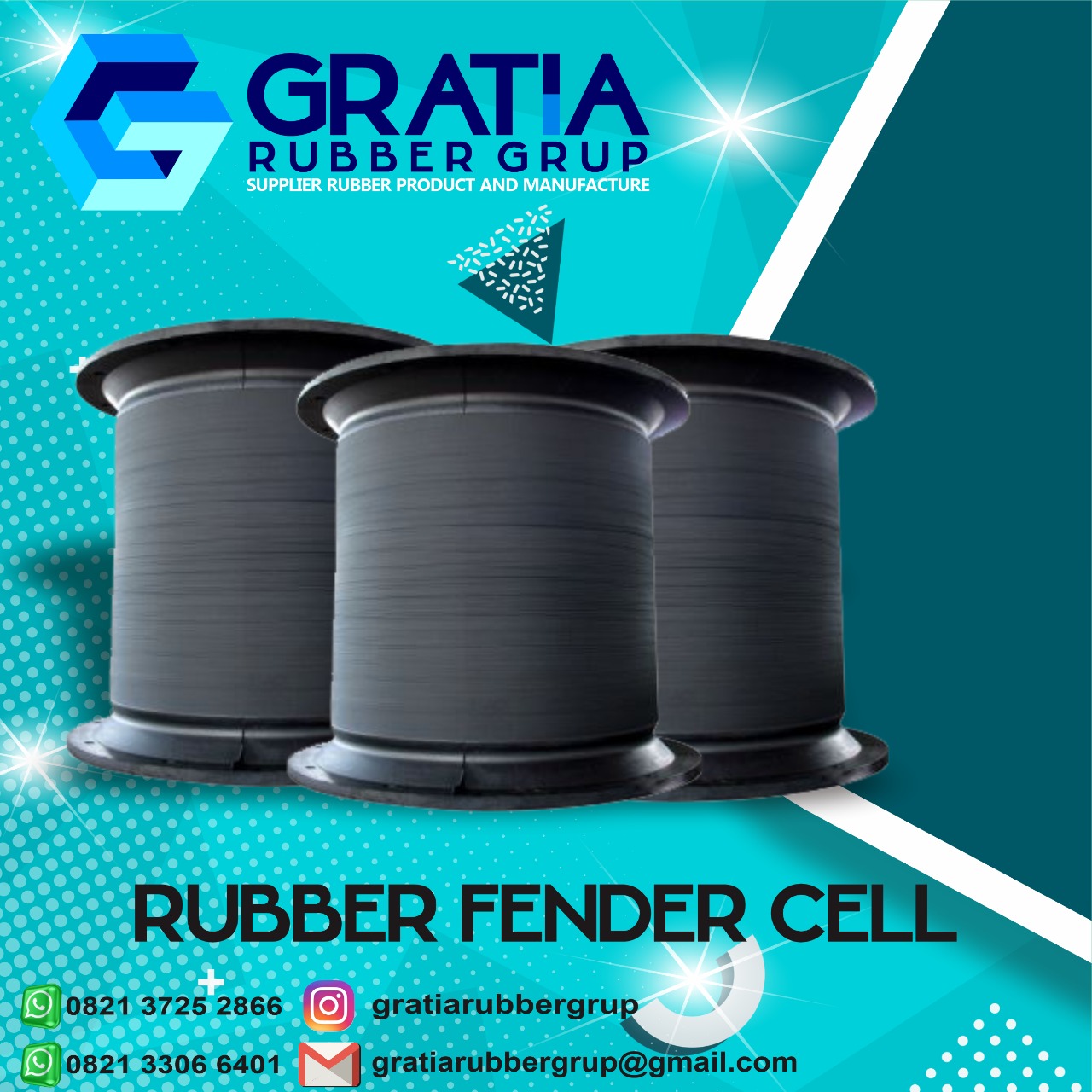 Supplier Rubber Fender Terlengkap  Melayani Pengiriman Ke Uluja Palu Sulawesi Tengah Hub 0821 3306 0461