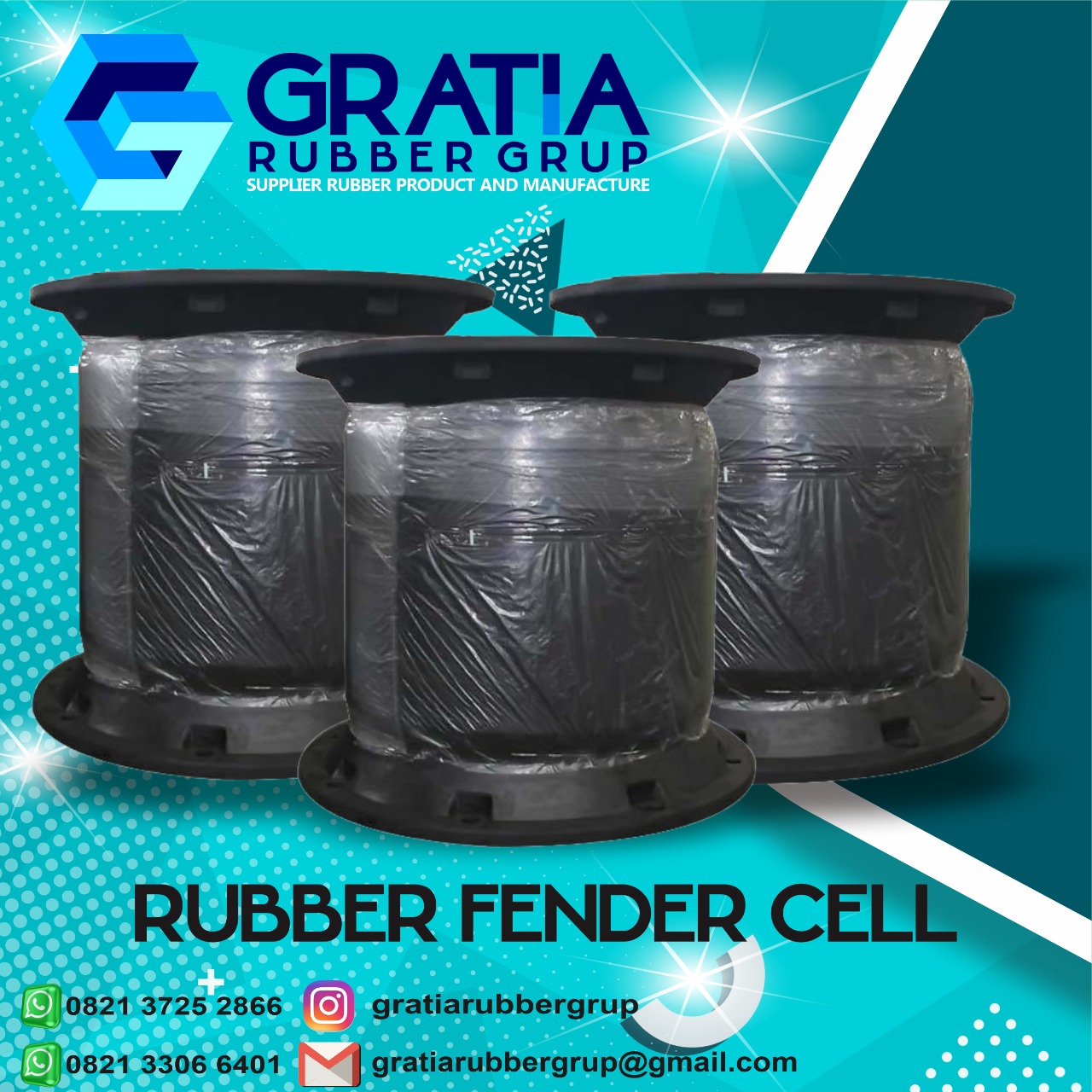 Supplier Rubber Fender Terbaik  Melayani Pengiriman Ke Palu Sulawesi Hub 0821 3306 0461