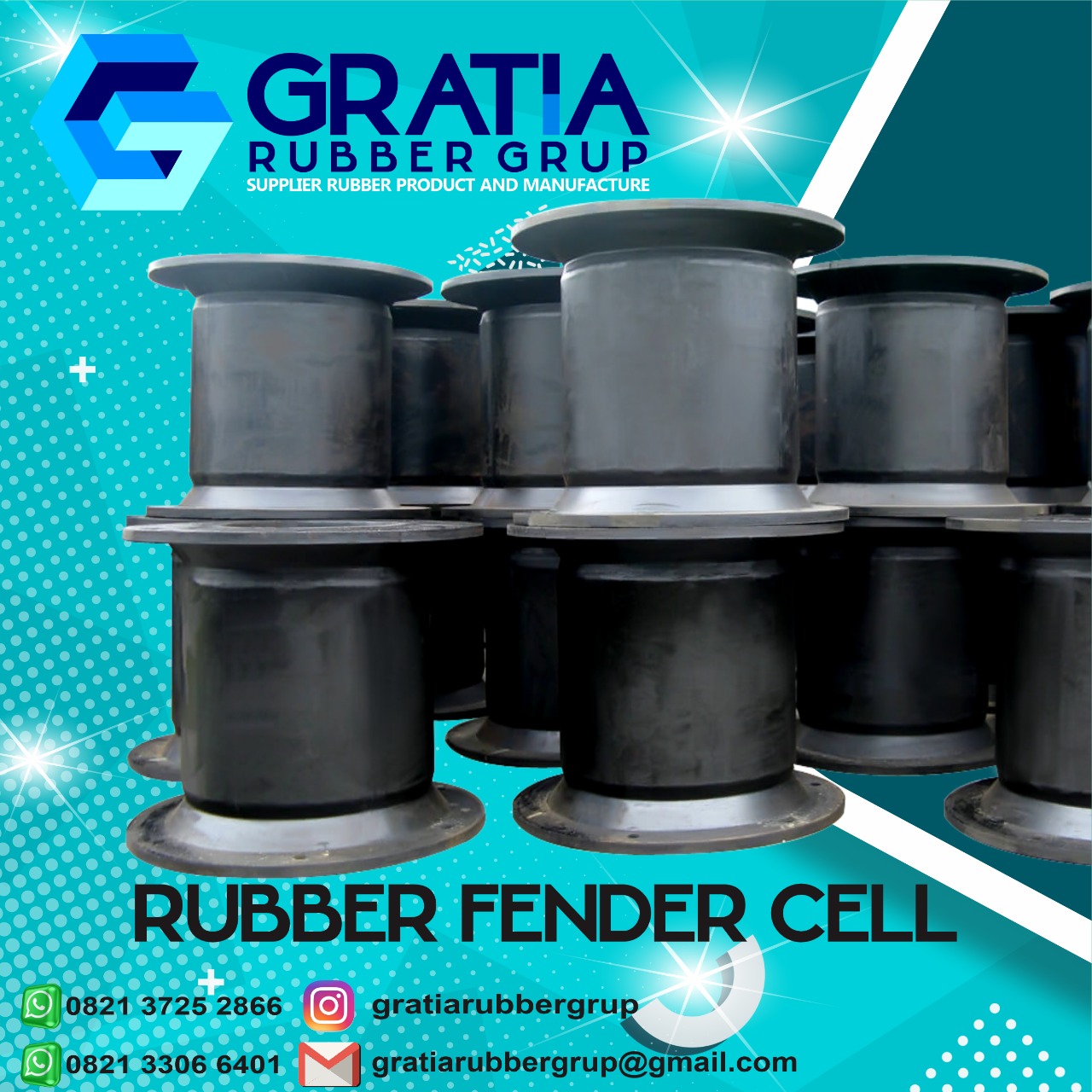 Distributor Rubber Fender Berkualitas  Melayani Pengiriman Ke Uluja Palu Sulawesi Tengah Hub 0821 3306 0461