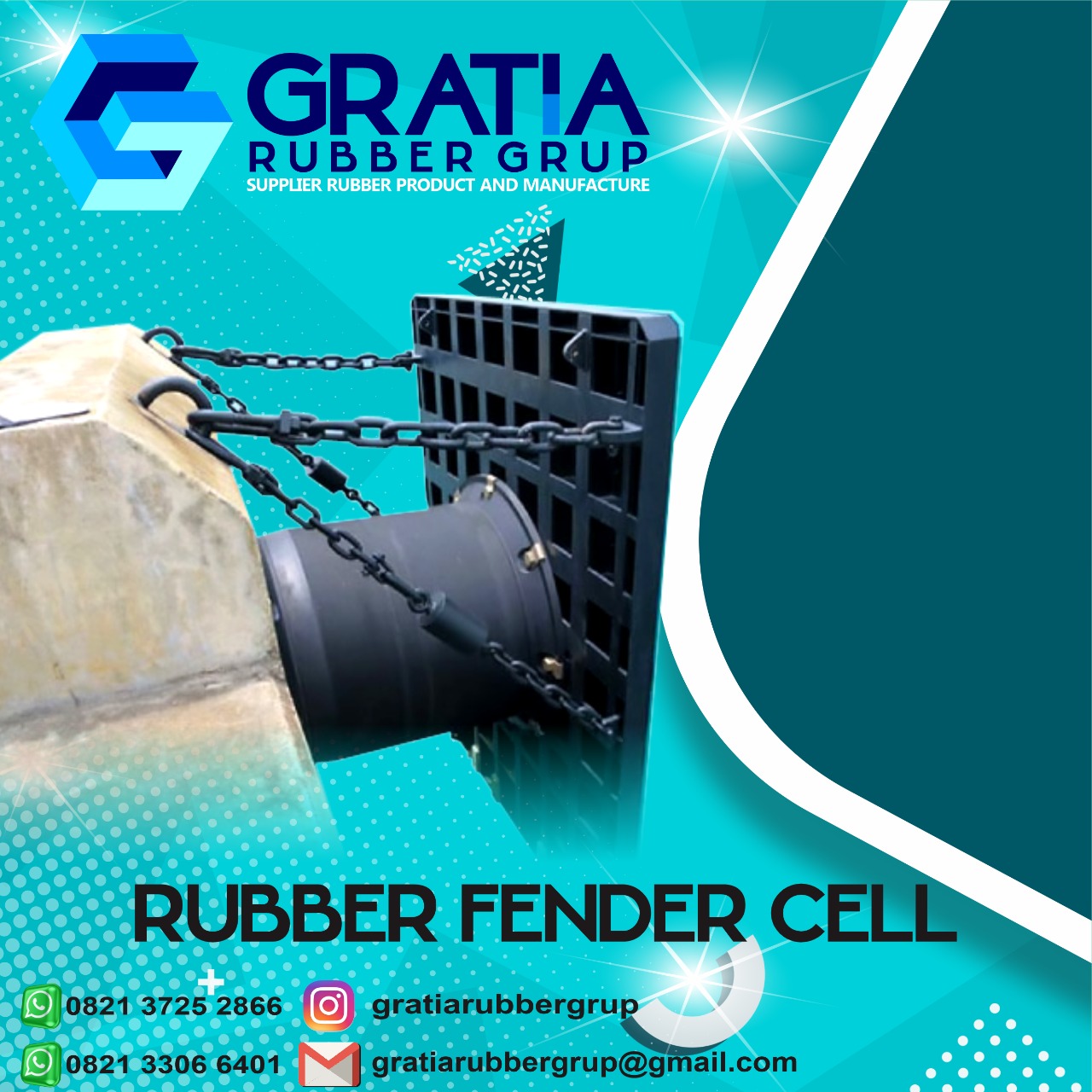 Distributor Rubber Fender Terlengkap  Melayani Pengiriman Ke Palopo Sulawesi Hub 0821 3306 0461